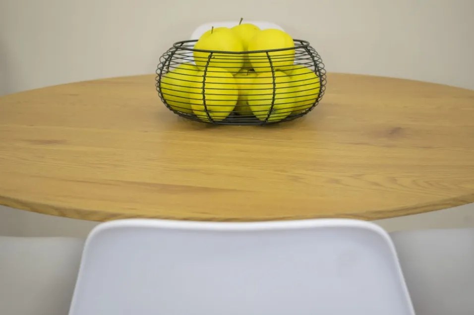 TRENDIE Jedálenský stôl EDDIE 100 cm dub