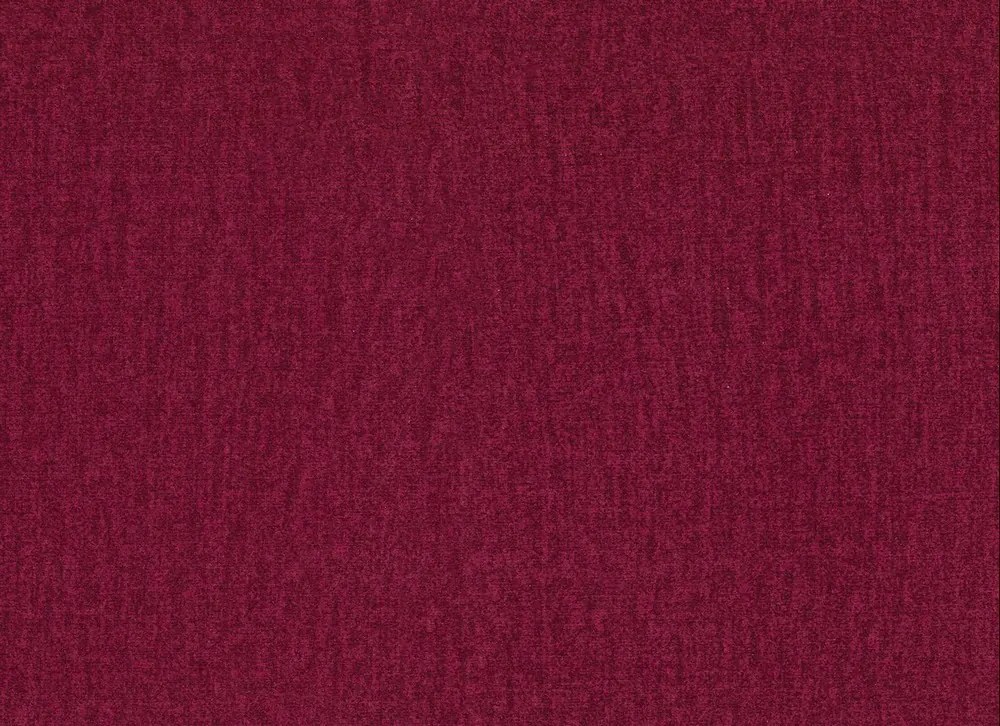 Trojmiestna pohovka Olivio, červená zamatová látka