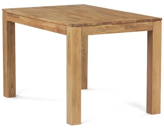 Autronic BONTEC Jedálenský stôl 120x120cm, masív, prírodný, DS-H120 DUB Farba: Prírodné