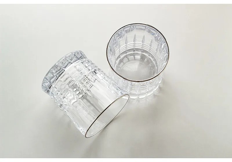 BOHEMIA PRESTIGE PERFECTO PLATIN POHÁR 300ML SADA 6 KS