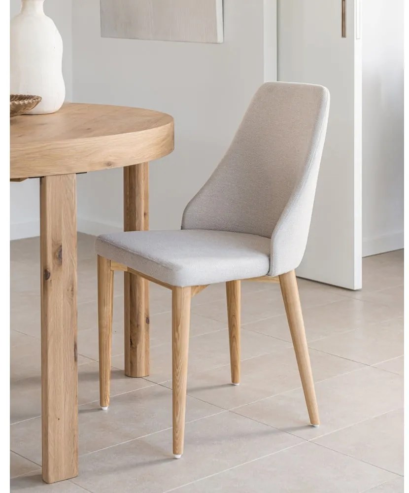 Béžová jedálenská stolička Rosie – Kave Home