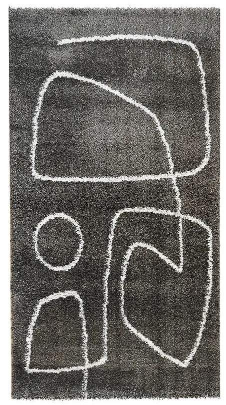 Koberec Frisee Havana 0,8/1,5 80754 antracit/krém