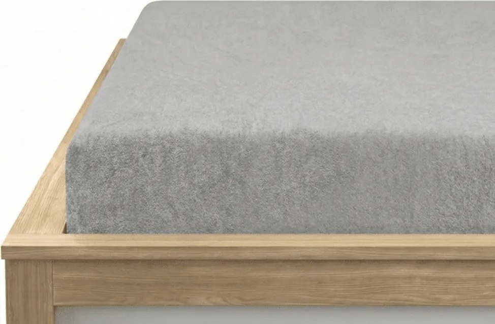 Froté plachta EXCLUSIVE svetlosivá 200x220 cm