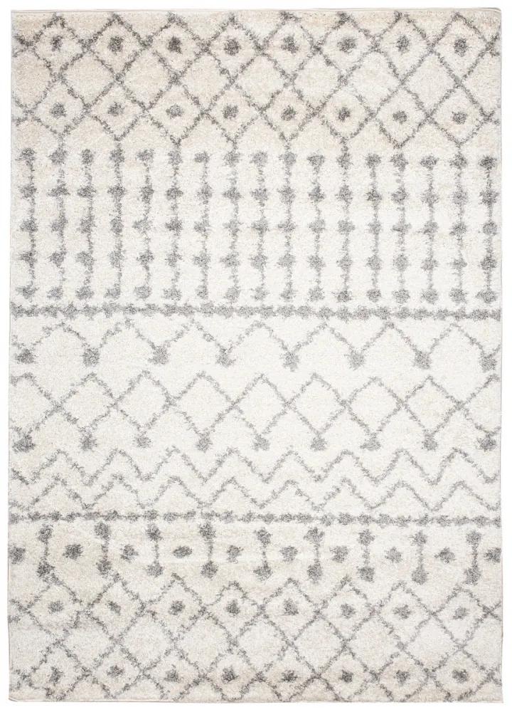 Kusový koberec shaggy Poema krémový 140x200cm