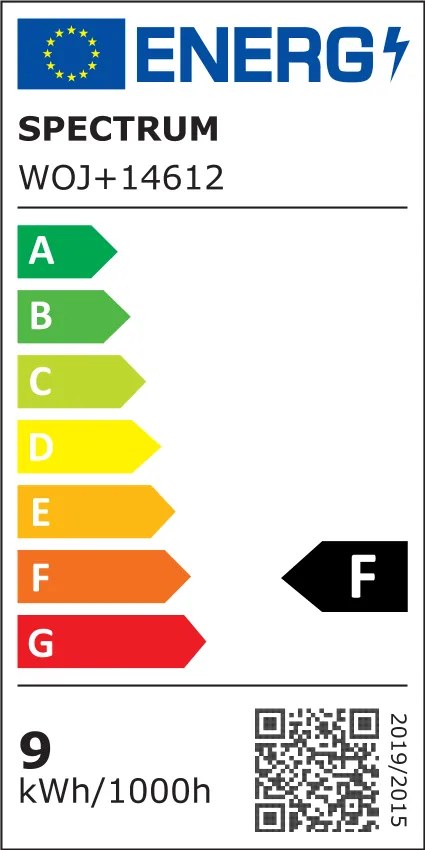 LED žárovka GLS 9W E27 230V studená bílá