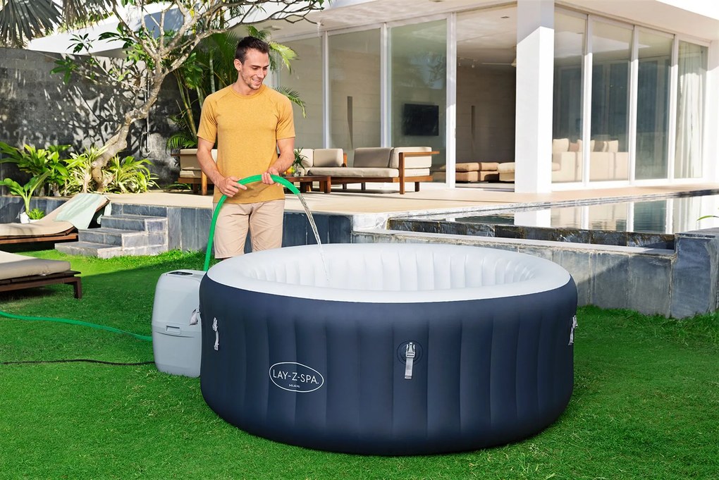 BESTWAY Lay-Z-Spa Miami EnergySense AirJet Vírivka, 180 x 66 cm, 4 osoby 6001C