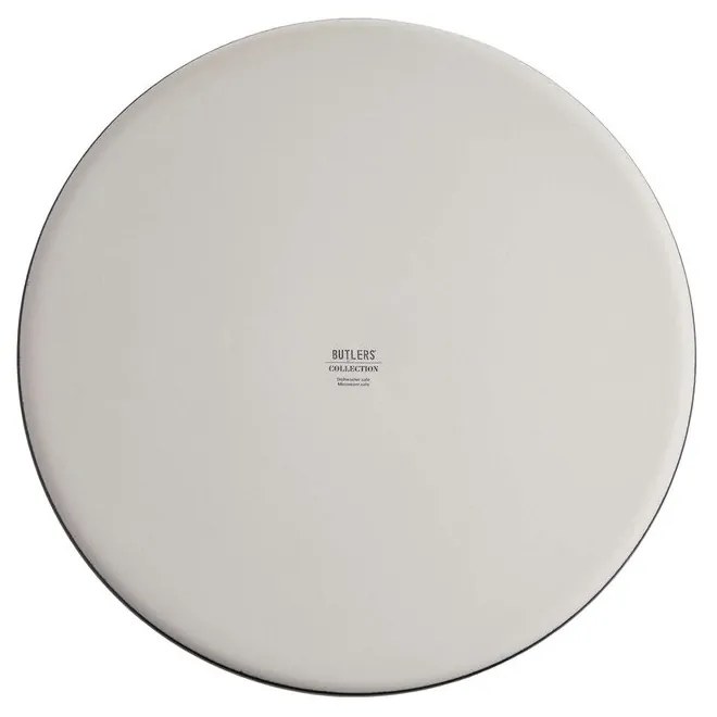 CASA NOVA Sada raňajkových tanierov 22,5 cm set 4 ks - čierna