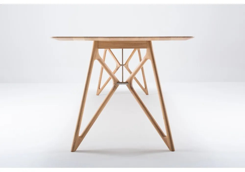 Jedálenský stôl z dubového dreva 240x90 cm Tink - Gazzda