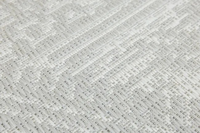 Koberec Haga 04196A krémový / sivý kruh