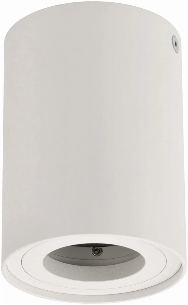 BERGE Podhľadové bodové svietidlo OS200-BP nevýklopné - kruhové - biela matná + pätica GU10