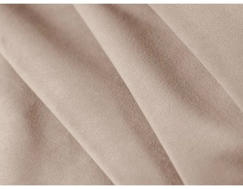 Béžová zamatová pohovka 220 cm Strino – Cosmopolitan Design