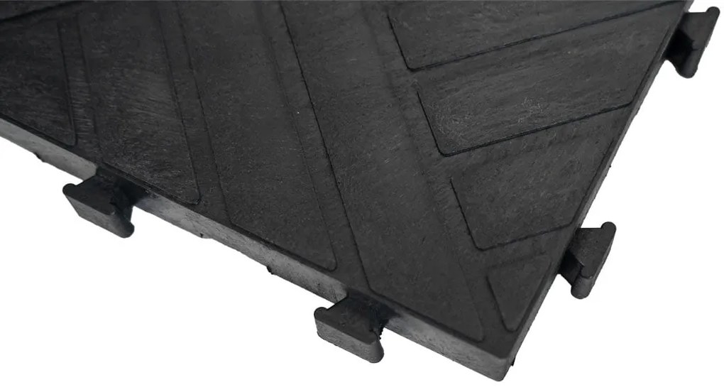 Multy Home Gumová dlaždica EXTREME SOLID 45 x 45 cm, čierna