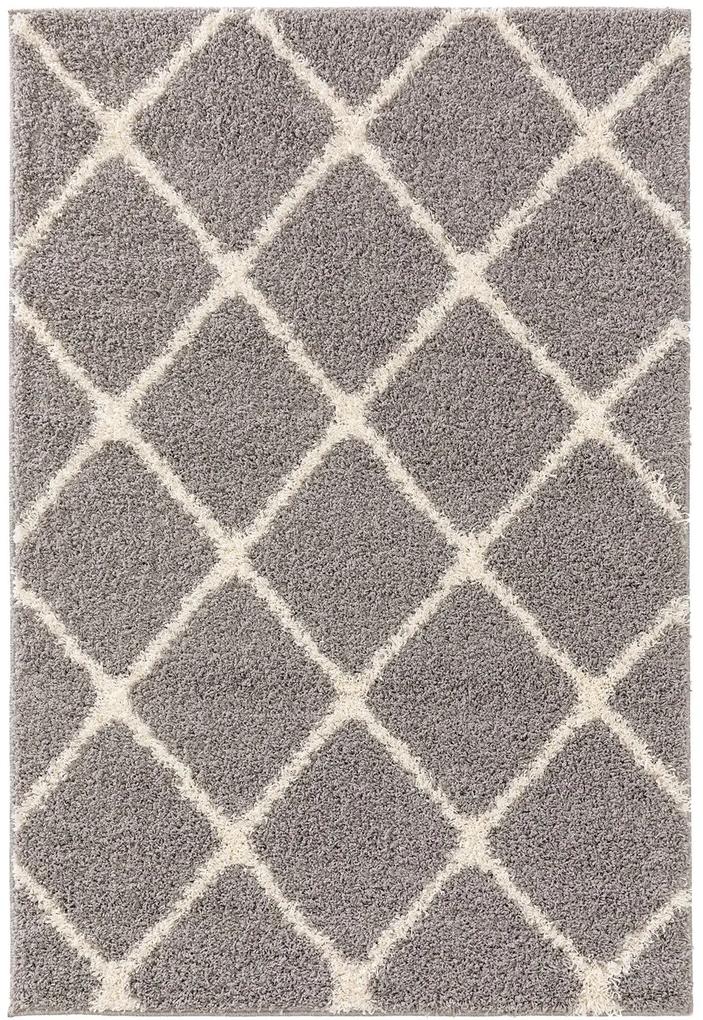 Sivý koberec SOHO 80 x 150 cm