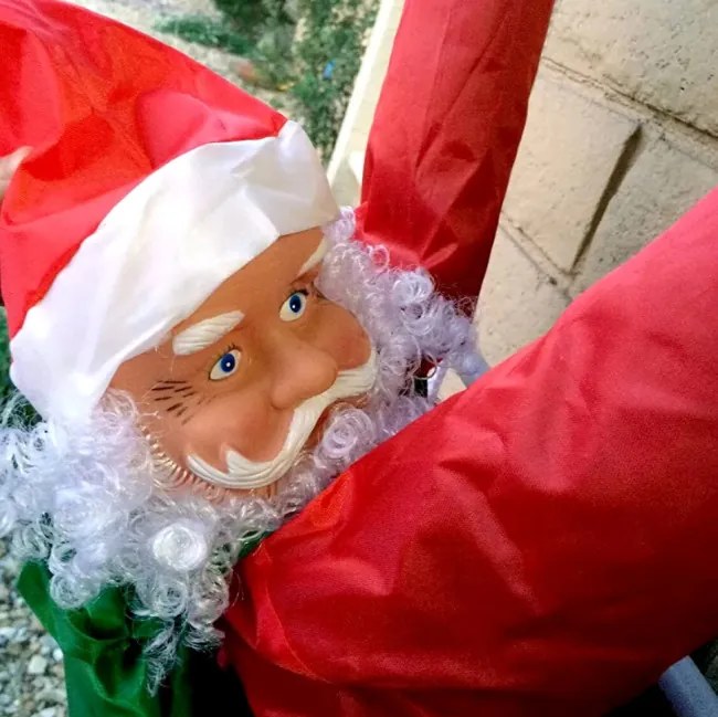 Mikuláš na LED rebríku 391123