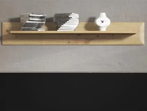 Nástenná  polica Nordi, dub artisan%