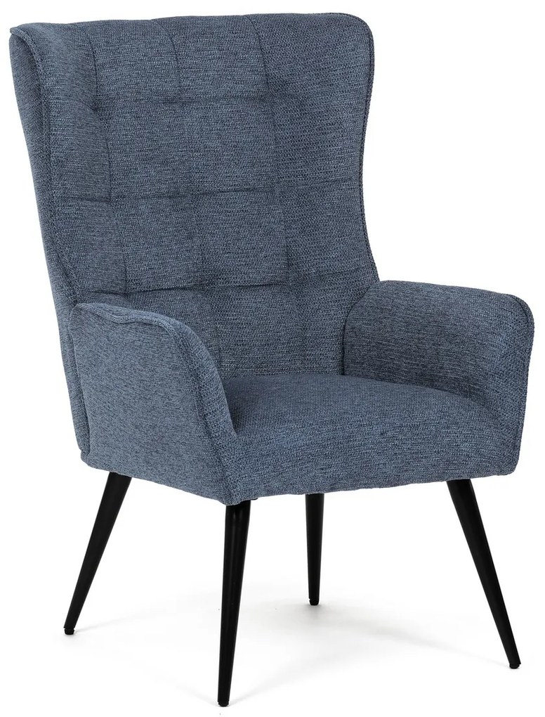 Relaxačné kreslo 315 BLUE2, tmavomodré