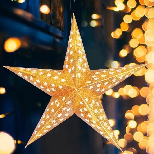 Vianočná dekorácia LED Hviezda SY-002