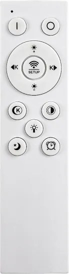 Rabalux 71467 - LED stmievateľné stropné svietidlo BRANTIEL LED/60W/230V 3000-6000K 53x45 cm + diaľkové ovládanie