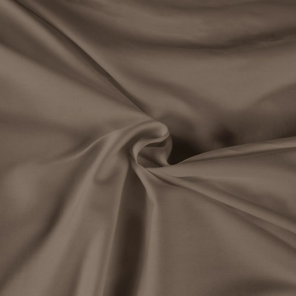 SATÉNOVÉ OBLIEČKY SATYNLOVE CLASSIC 200X220 CM, 2KS 70X80 CM TMAVOHNEDÉ