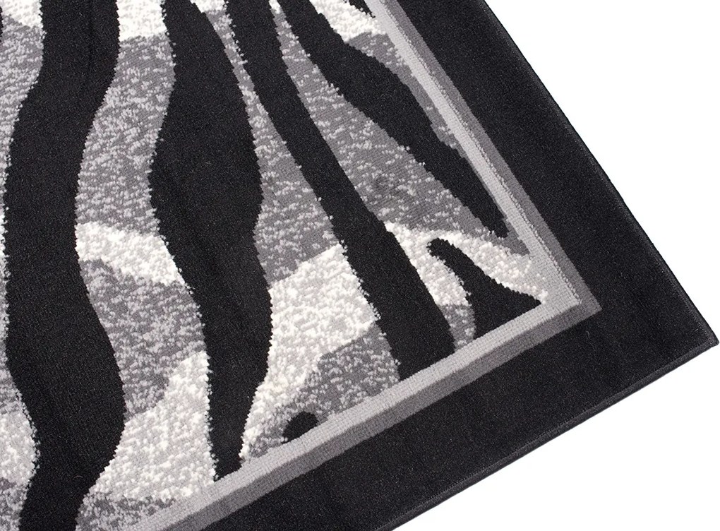 TA Koberec 6601C ČIERNA LACNÁ PP CRM Rozmer: 180x250 cm