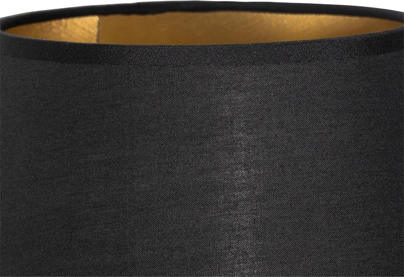 Moderná nástenná lampa čierna - Pluk