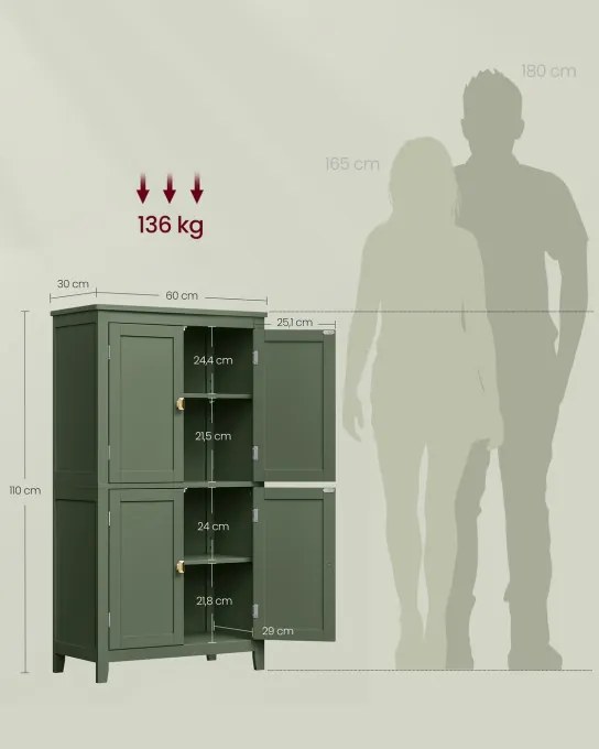 Kúpeľňová skrinka BBC552C01