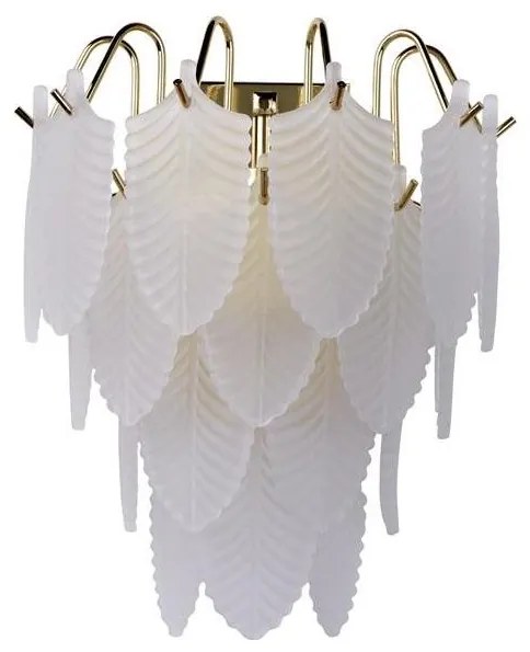 Searchlight 48910-1SB - Nástenné svietidlo FEATHER 1xE14/60W/230V