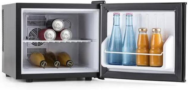 Klarstein tajný úkryt, mini chladnička, minibar, 17 litrov, 50W, A+, strieborná