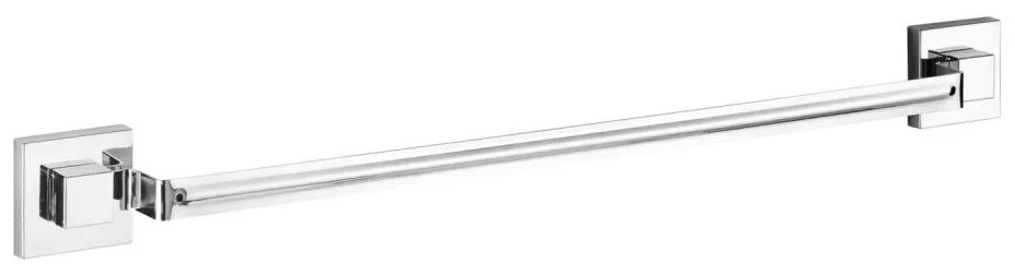 WENKO 22684100-Držiak uterákov VACUUM-LOC QUADRO ED 60,5x6 cm strieborná/lesk. chróm 22684100