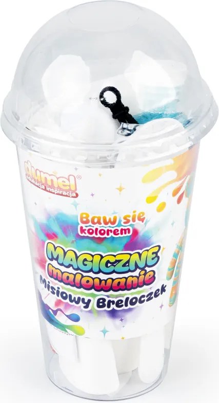 Magické maľovanie – Medvedí prívesok | Kreatívna sada s farbami