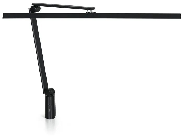 Stolná LED lampa Aspire, čierna