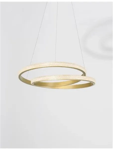 LED luster Grania 55 zlaté