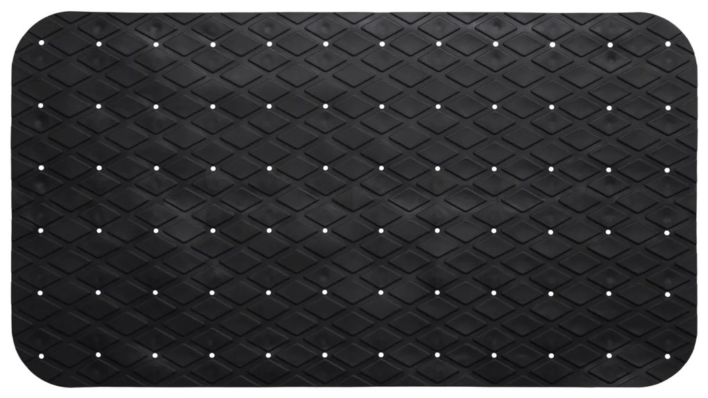 Predložka do kúpeľne Hailey, 35x70 cm, čierna