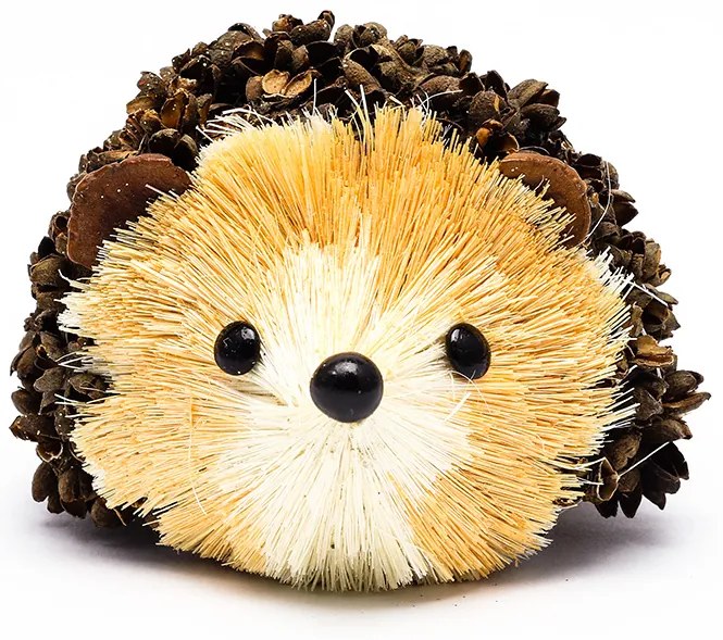 DECOLED Dekorace ježek, 11x8,5 cm
