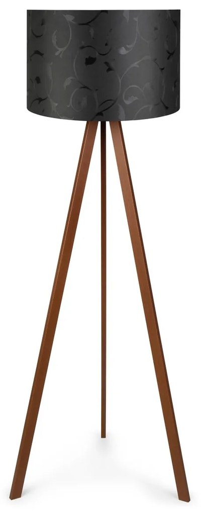 Stojacia lampa AYD I 140 cm čierna