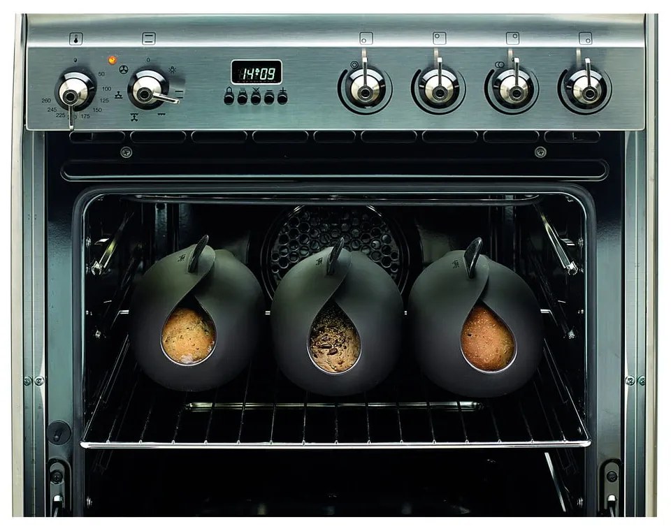 Silikónové formy na pečenie v súprave 3 ks bagety/chlieb Essential – Lékué