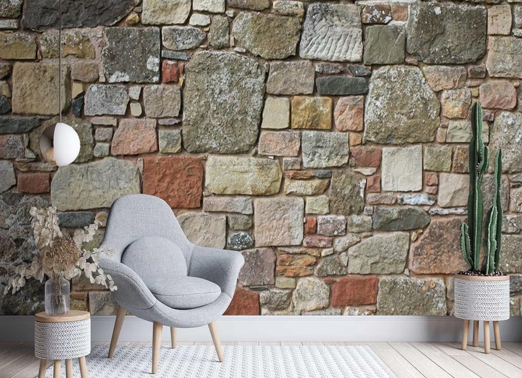 Gario Fototapeta Dekoratívny kameň Materiál: Vliesová, Rozmery: 350 x 245 cm