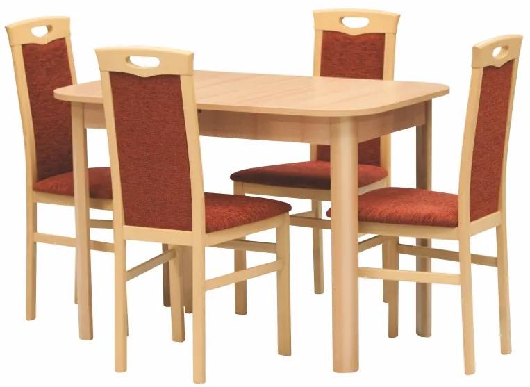 Stima Stôl BONUS Rozklad: +35 cm rozklad, Odtieň: Tmavo hnedá
