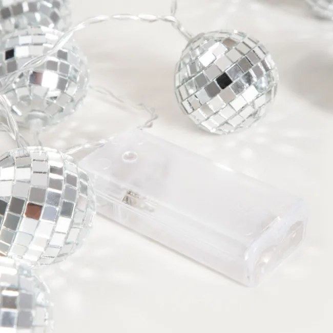 Vianočná dekorácia DISCO LED disko gule 753985