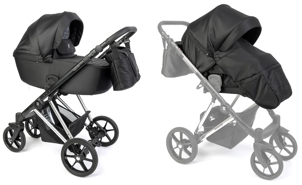 Kočík Apus 2v1 Special Edition JetBlack