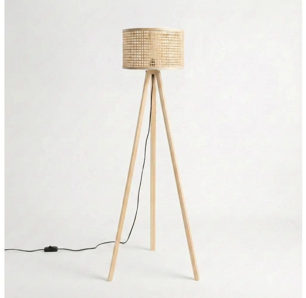 Brilagi - LED stojacia lampa CERIA 1xE27/60W/230V pr. 25 cm béžová