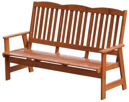 InternetovaZahrada - Záhradná drevená lavica LUISA