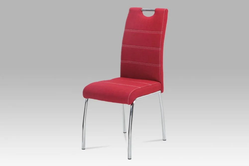 Jedálenská stolička HC-486 Autronic Červená