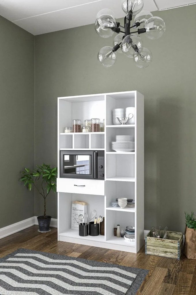 Multifunkčná skriňa ARIANA, biela