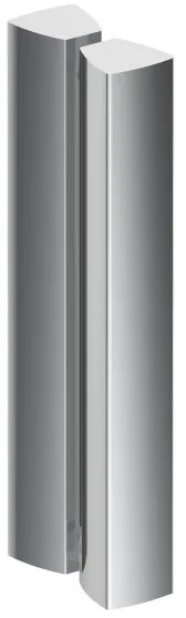 Ravak 3B240U00ZG - Sprchový kút štvordielny štvrťkruhový BLIX 80x80cm satinový