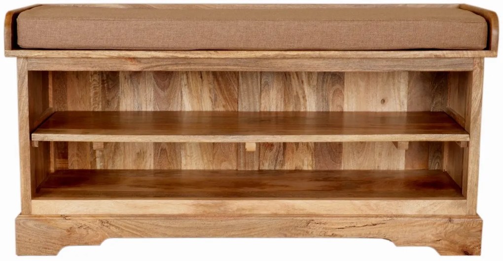 furniture-nabytek.cz - Botník z masívu 120x60x40 z dreva mango