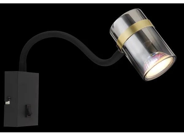 Globo 57916W - Flexibilná lampička TRABBY 1xGU10/8W/230V