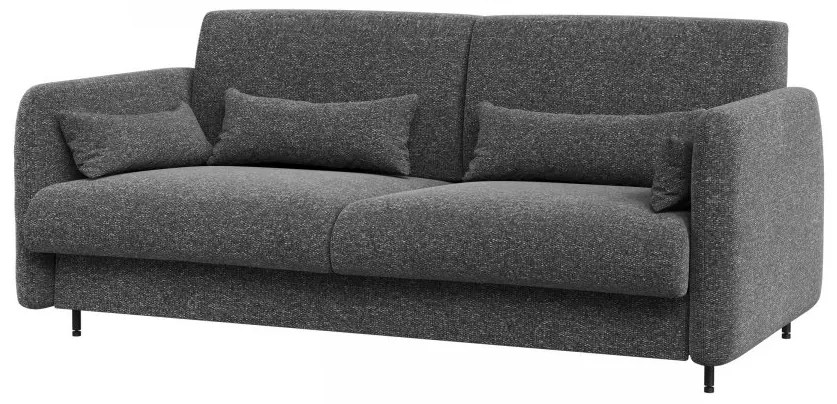 Pohovka Bed-Concept 140 BC-18, Farby: biela + biely lesk, Dostupné poťahy: Art 82630