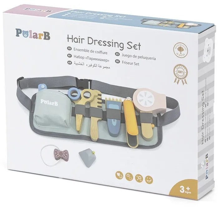 Drevená súprava Viga Malý kaderník