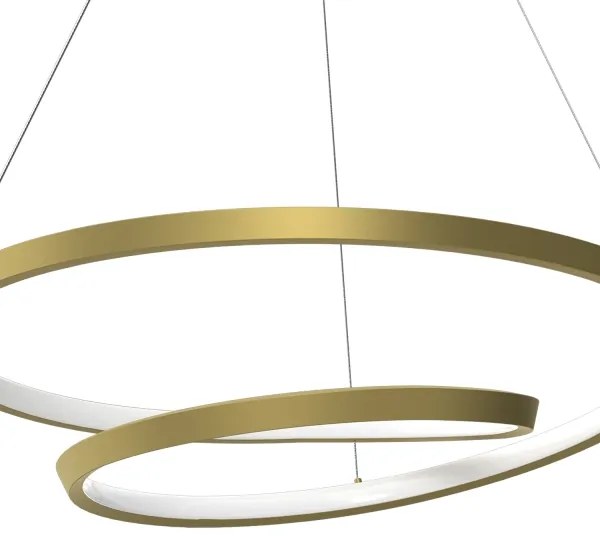 LED Luster na lanku LUCERO LED/48W/230V zlatá